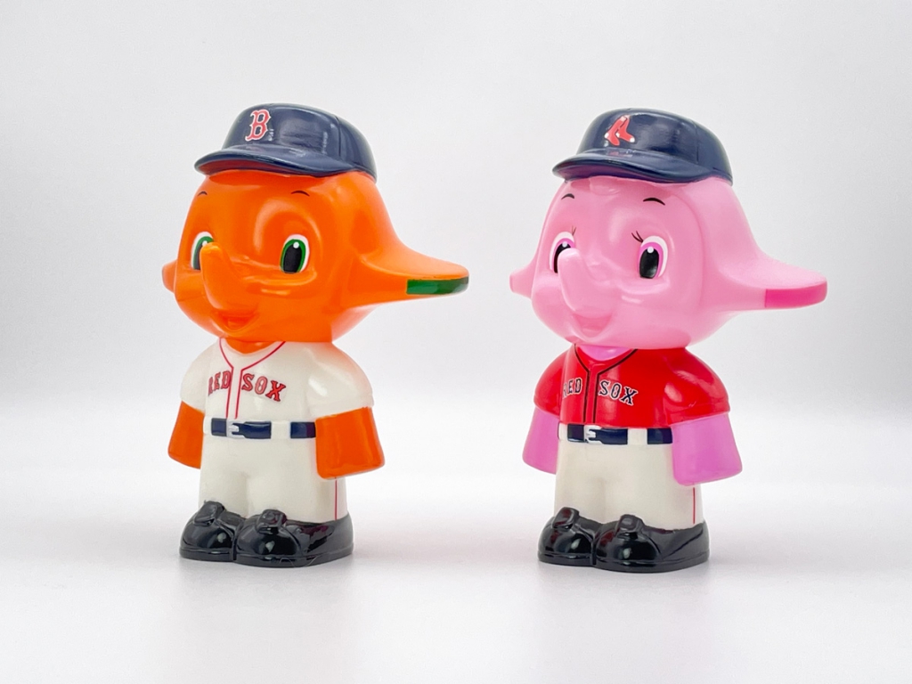 ボストン・レッドソックス（1979-）【ver.2012】プロ野球サトちゃんフィギュア貯金箱（11cm）