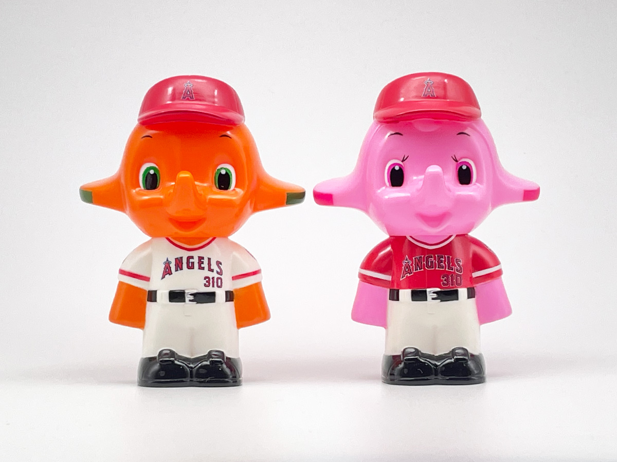 ロサンゼルス・エンゼルス（2002-）【ver.2022】プロ野球サトちゃんフィギュア貯金箱（11cm）