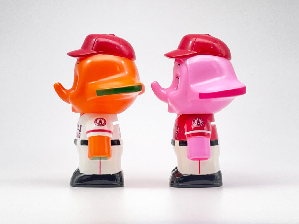ロサンゼルス・エンゼルス(2002-)【ver.2022】プロ野球サトちゃんフィギュア貯金箱(11cm)