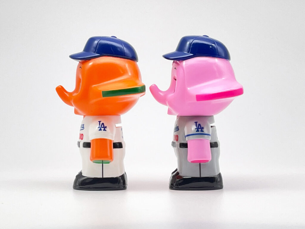 ロサンゼルス・ドジャース(1958-)【ver.2025】プロ野球サトちゃんフィギュア貯金箱(11cm)