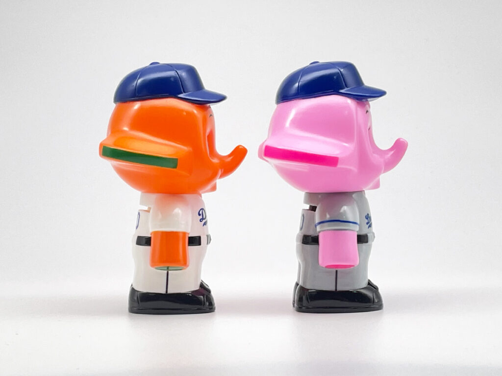 ロサンゼルス・ドジャース(1958-)【ver.2025】プロ野球サトちゃんフィギュア貯金箱(11cm)