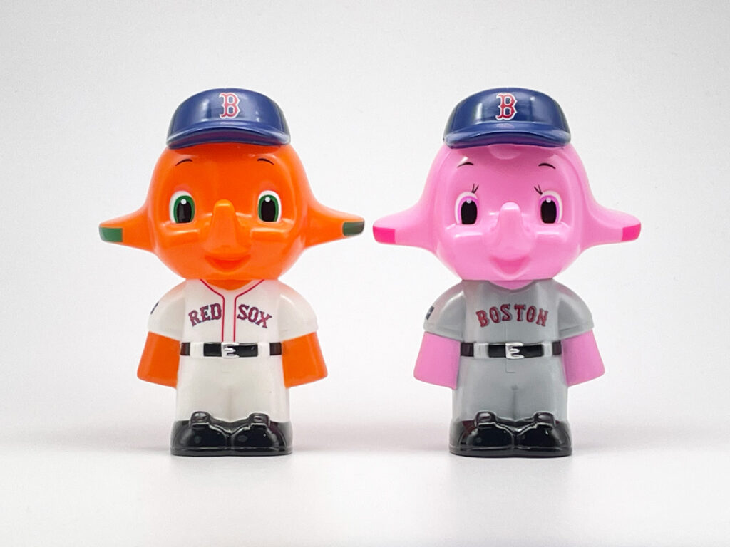 ボストン・レッドソックス（1979-）【ver.2025】プロ野球サトちゃんフィギュア貯金箱（11cm）