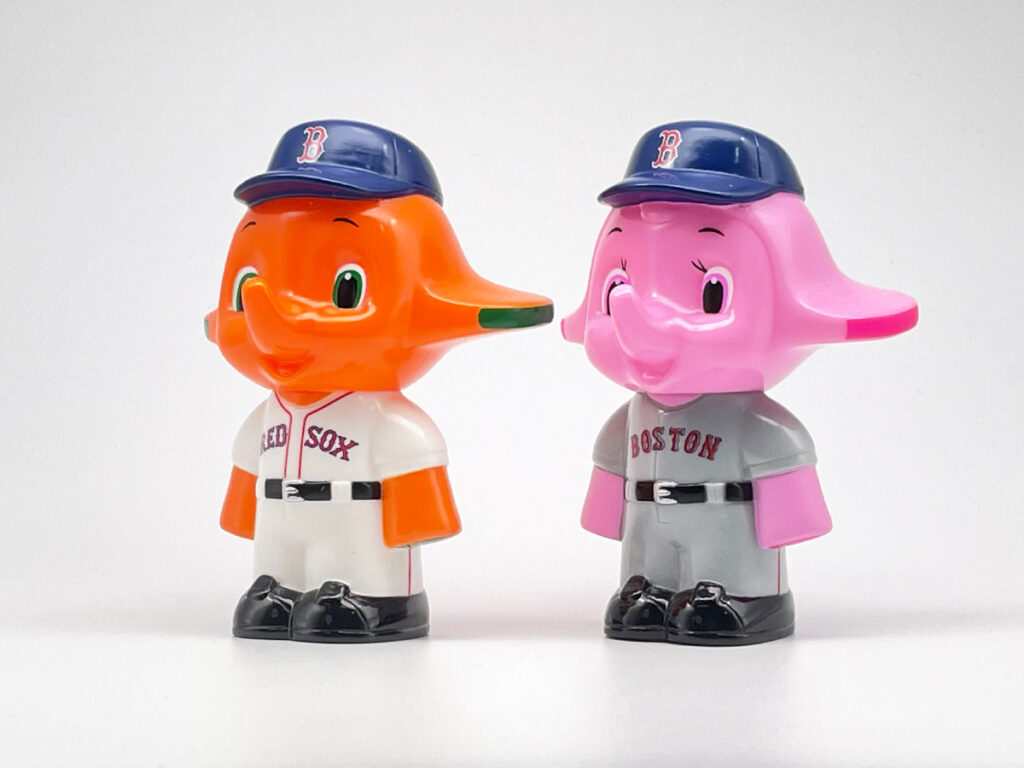 ボストン・レッドソックス（1979-）【ver.2025】プロ野球サトちゃんフィギュア貯金箱（11cm）